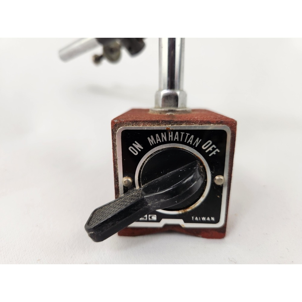 Vintage NSC Magnetic Base On/Off Switch‎ Stand Tool Holder - Picture 2 of 8